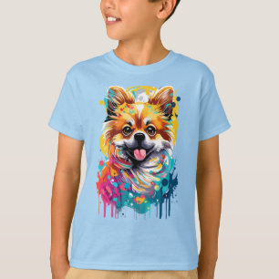 Cute Pomeranian - Pomeranian Dog T-Shirt Pom Pom