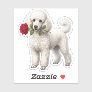 ‏Cute Poodle Dog