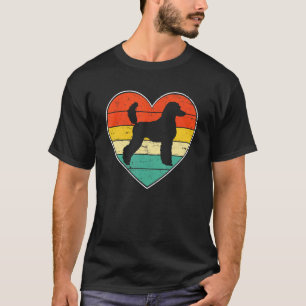 Cute Poodle Dog Lover Valentine's Day Funny Dog Mo T-Shirt
