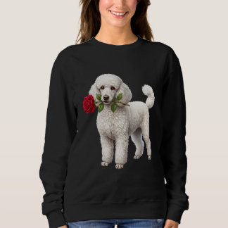 Cute Poodle Dog Sweatshirt