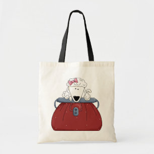 Cute Poodle Purse Pet Tote Bag