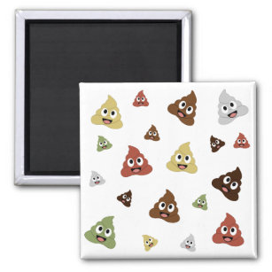 Cute Poop emoji funny gift ideas Magnet