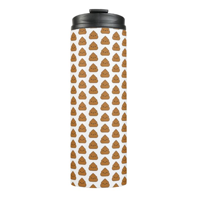 Cute Poop Pattern Tumbler (Front)