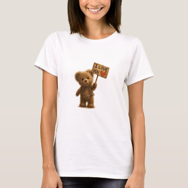 Cute Poor Bear Birthday  Halloween Women's T-Shirt (Front)