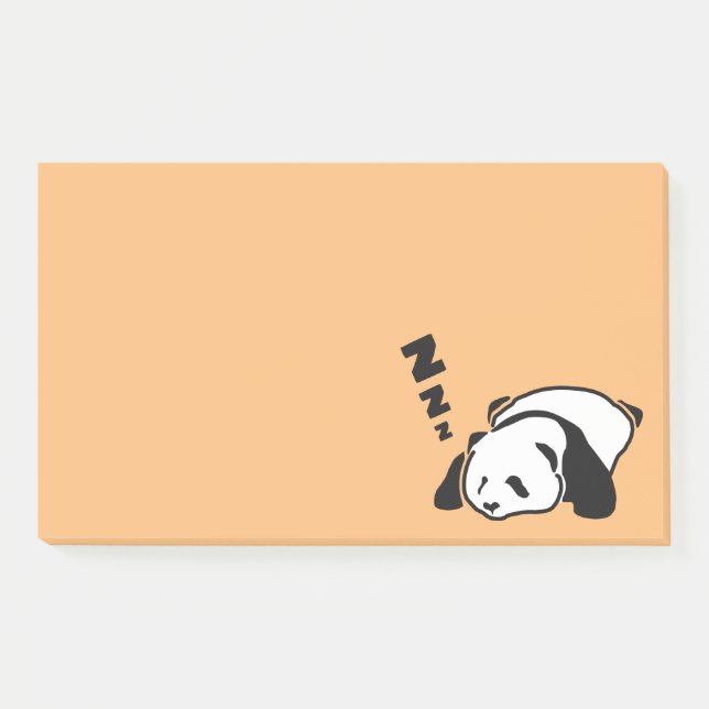 Cute Pop Panda Post-it Notes (Front)