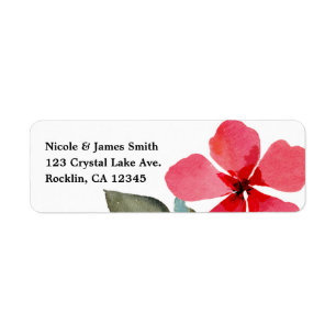 Cute Poppy Red Spring Flowers Floral Party