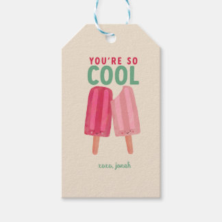 Cute Popsicles Summer Gift Tag