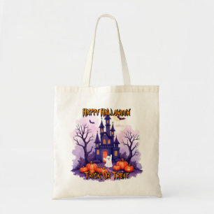Cute Popular Halloween Spooky Collection Tote Bag