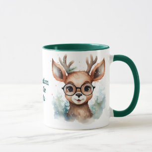 Cute Porcupine Santa Porcupine Christmas Spirit Mug