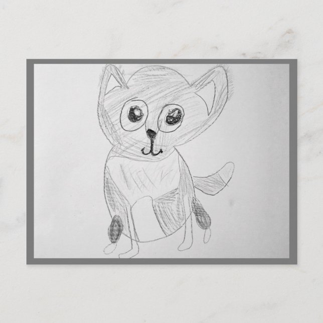 Cute Postcard for All Occasions (Front)