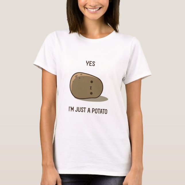 Cute Potato T-Shirt (Front)