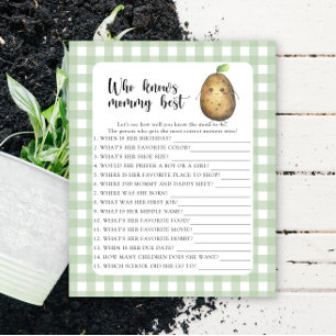 Cute potato - Who knows mummy best