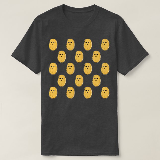 Cute Potatoes 1 T-Shirt (Design Front)