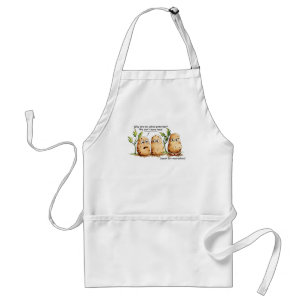 Cute Potatoes Toes Funny Potato Pun  Standard Apron