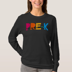 Cute Pre K Squad School Admin Appreciation Back To T-Shirt