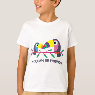 Cute Pre School Pre Schooler Kids Toucan Thr T-Shirt