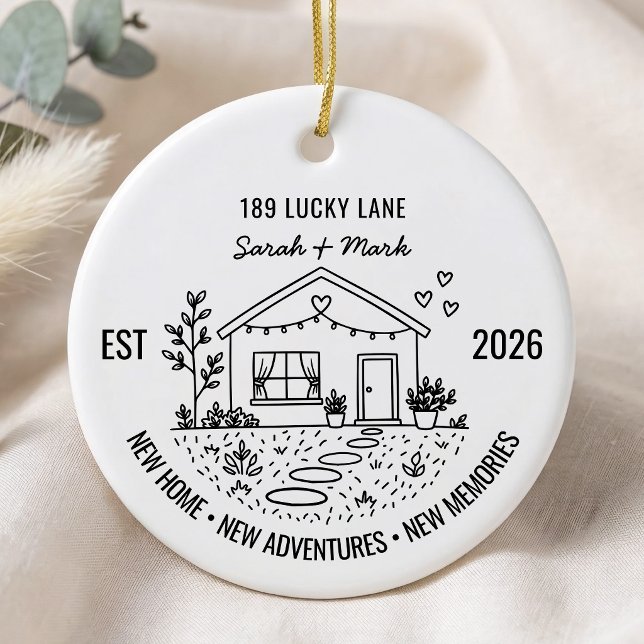 Cute Pregnancy Announcement Ceramic Tree Decoration (Creator Uploaded)