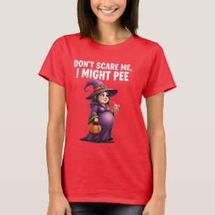 Cute Pregnancy Halloween  Perfect for Moms To BE  T-Shirt