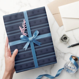 Cute Premium Luxurious Chic Baby Boy Baby Shower Wrapping Paper