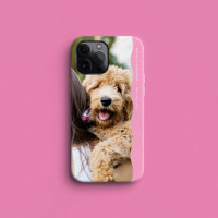 Cute preppy wavy edge pink photo