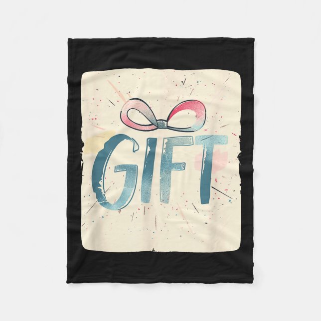 Cute Present Costume For Birthday And Christmas  Fleece Blanket (Front)