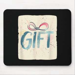 Cute Present Costume For Birthday And Christmas Mouse Pad