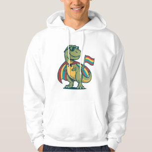 Cute Pride Dinosaur Vector Shirt Design_1