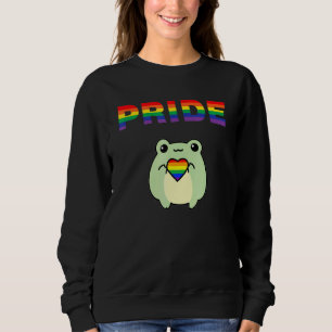 Cute Pride Frog Lgbt Sweatshirt
