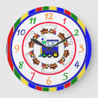 Cute Primary Colours Choo Choo Train