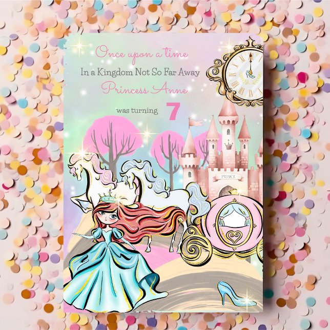 Cute Princess Birthday Invitation (Creator Uploaded)