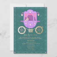Cute Princess Car Fairytale Birthday Party