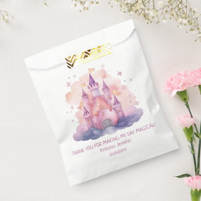 Cute Princess Castle Girl Birthday Party  Favour Bags (Sealed)