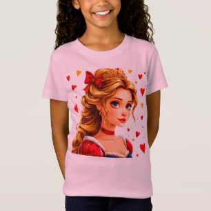 👑 Cute Princess Red Fairy Tale Gift ✨ T-Shirt