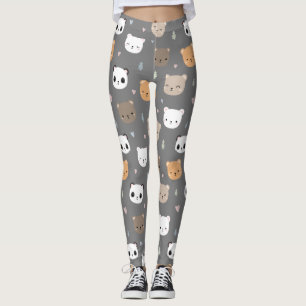 Cute Printed YOGA Leggings
