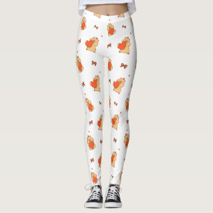 Cute Printed YOGA Leggings