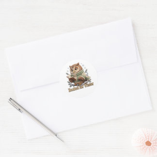 Cute Professor Owl Sticker