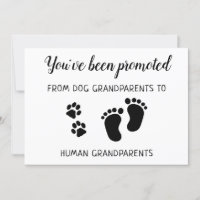 Cute Promoted From Dog Grandparents Pregnancy