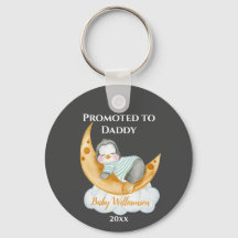 Cute Promoted to Daddy Baby Penguin