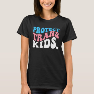 Cute Protect Trans Boys Girl LGBT Support Trans LG T-Shirt