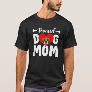 Cute Proud Boxer Dog Mum Funny Mother's Day T-Shirt