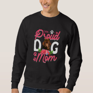 Cute Proud Newfoundland Dog Mum  Mother's Day Sweatshirt