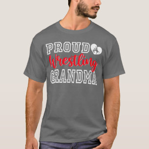 Cute Proud Wrestling Grandma Mothers Day Christmas T-Shirt