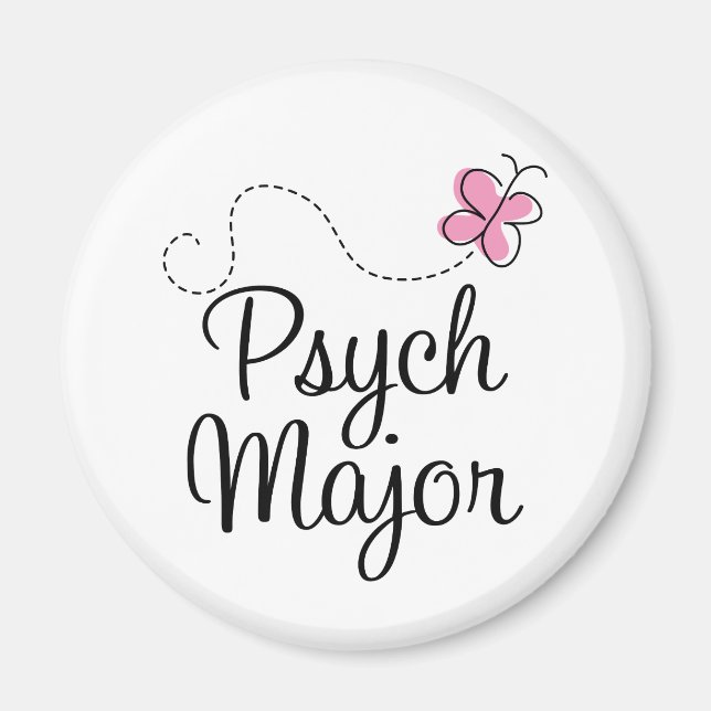 Cute Psych Major Gift Magnet (Front)