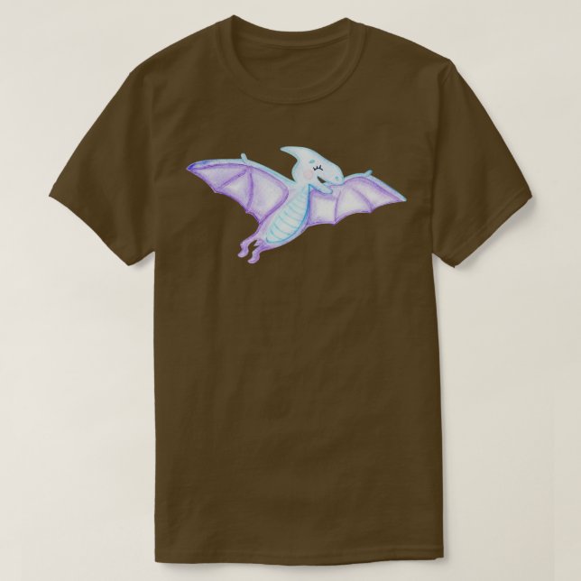 Cute Pterodactyl T-Shirt (Design Front)