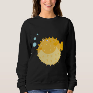 Cute Puffer Fish Sweatshirt