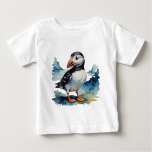 Cute puffin bird baby T-Shirt