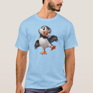 Cute Puffin – Funny Nordic Bird T-Shirt