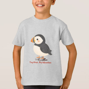 Cute Puffin Kids T-Shirt