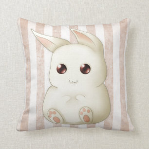 Cute Puffy Kawaii Bunny Rabbit Cushion