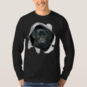 Cute Pug And Wallpaper Dog Puppy  Men Women Boys G T-Shirt